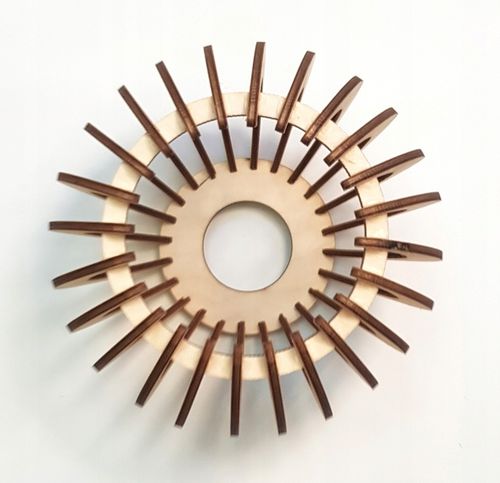 Klosz DREWNIANY do lamp na E27 LOFT KULA drewno na Arena.pl