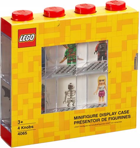 4065 - lego - witryna czerwona na 8 minifigurek na Arena.pl
