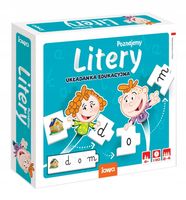Poznajemy Litery JAWA ZABAWKI EDUKACYJNE Gra Logiczna Dla DZIECKA 6 Latka