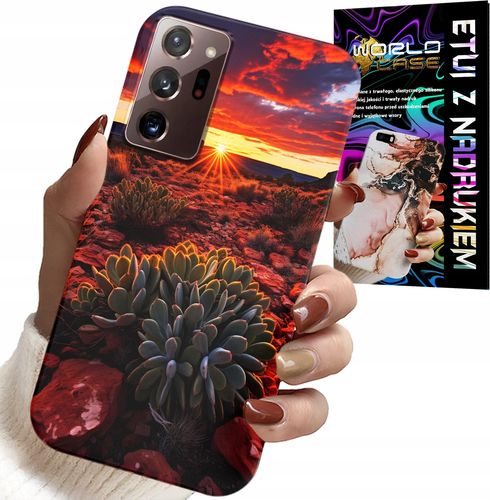 ETUI DO SAMSUNG NOTE 20 ULTRA - MEKSYKAŃSKA PUSTYNIA WIDOKI CASE + FOLIA na Arena.pl