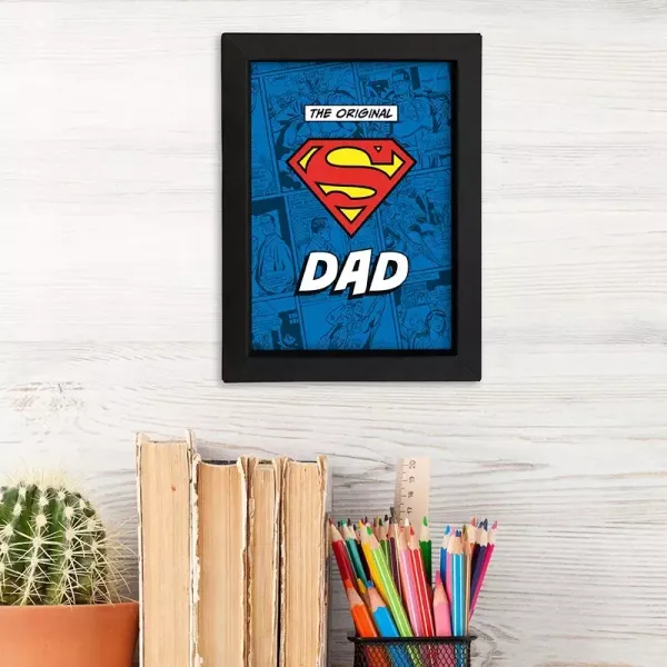 Dc Comics. Ramka Z Grafiką 15X20 Cm, Super Dad zdjęcie 5