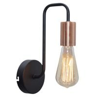 Kinkiet lampa ścienna HERPE 21-66855 metalowa industrialna miedź czarna