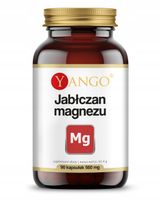 Yango JABŁCZAN MAGNEZU 560mg 90kaps MAGNEZ Wsparcie: UKŁ. NERWOWY ZMĘCZENIE
