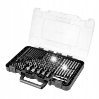 GRAPHITE Zestaw 120 szt wierteł bitów nasadek w kasetce bity nasadki 56H623