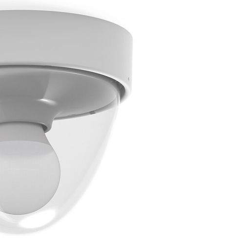 Ogrodowa lampa elewacyjna NOOK 7972 zewnętrzna oprawa natynkowa biała na Arena.pl