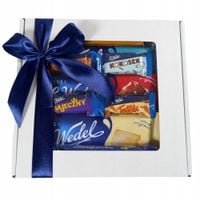 Zestaw Box Wedel Słodycze Prezent Dzień Mamy Taty Dziecka Imieniny Urodziny