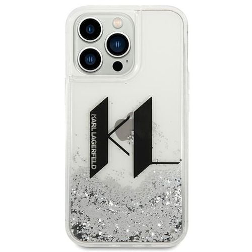 Etui Karl Lagerfeld do iPhone 14 Pro, Srebrny na Arena.pl