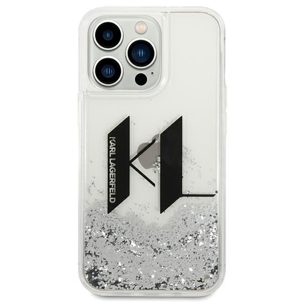 Etui Karl Lagerfeld do iPhone 14 Pro, Srebrny zdjęcie 3