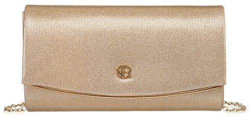 Torebka kopertówka damska złota wieczorowa elegancka na ramię Rovicky na Arena.pl