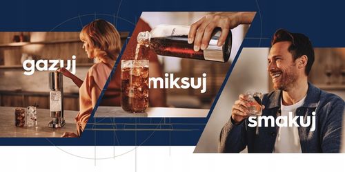 Saturator do wody gazowanej SodaStream Enso + butelka i gaz zestaw startowy na Arena.pl