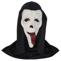 Maska Ghostface z filmu Scream, kolor Tongue spit