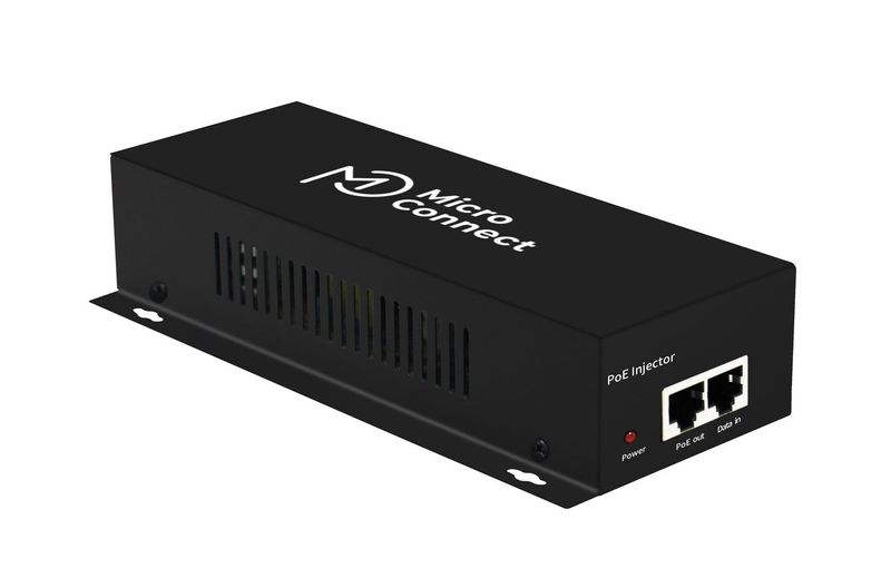 MicroConnect 30W 802.3af/at PoE Injector UK zdjęcie 1