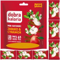 DOBRA KALORIA - MINI BATONIKI - JABŁKO CYNAMON 108G . doypack