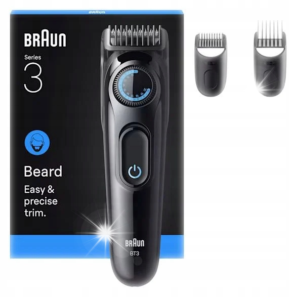 Trymer BRAUN BT3520 czarno-niebieski zdjęcie 1
