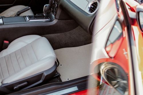Dywaniki welurowe przednie Jaguar E-Pace 2017- beżowe na Arena.pl