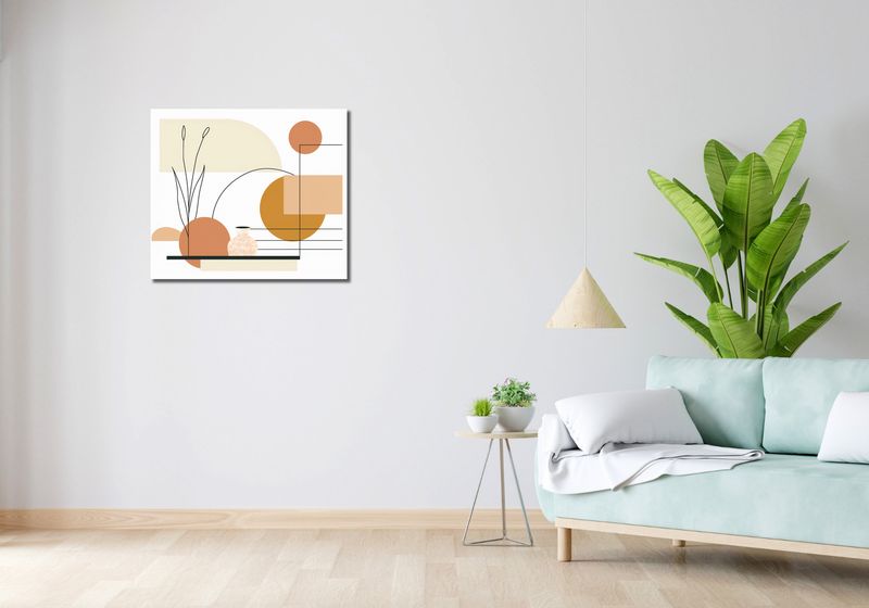 Obraz 70x60cm Terrakotowy Krzyk zdjęcie 2