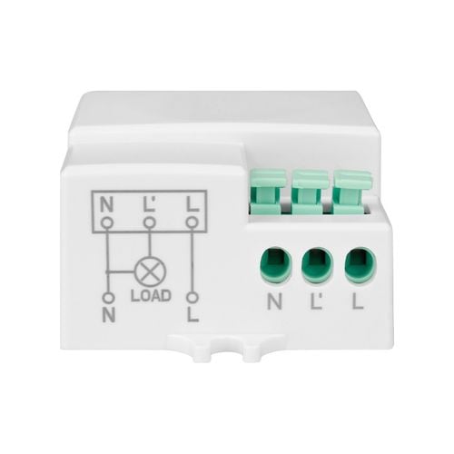 Czujnik RUCHU zmierzchu LED sensor MIKROFALOWY flat na Arena.pl