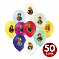 Balony ze Świętymi (50 sztuk)