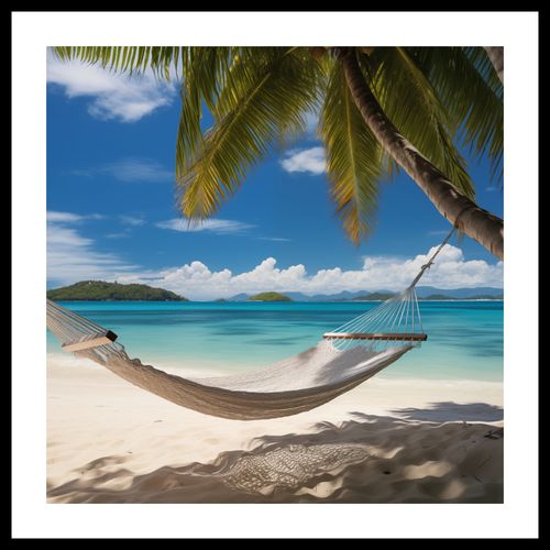 Plakat 60x60cm Rajska Ucieczka na Arena.pl