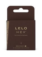 Lelo Hex Respect XL - prezerwatywy lateksowe mega cienkie i powiększane (3 szt.)