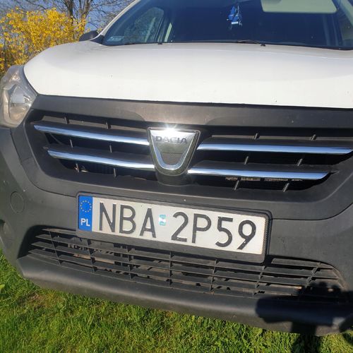 Dacia DOKKER - Listwy CHROM GRILL atrapa tuning na Arena.pl