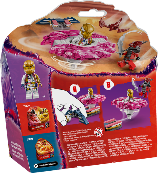 LEGO Ninjago Smoczy spinner Spinjitzu Sory 71824 zdjęcie 8