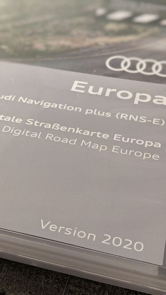 MAPA AUDI RNS-E POLSKA AUDI RNS-E 2020 A4 B6 B7 A6 zdjęcie 2
