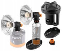 Promiennik gazowy nagrzewnica gazowa na kartusz butlę EN417 500g i