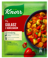KNOR FIX GULASZ Z KURCZAKIEM 52G