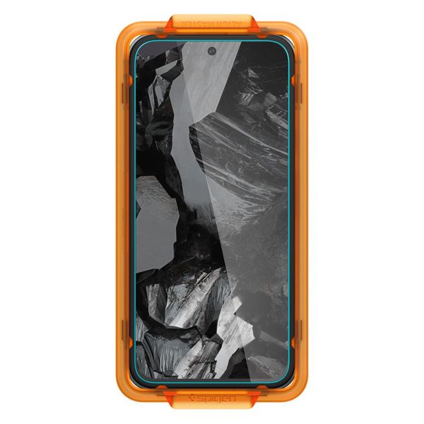 szkło hartowane spigen alm glas.tr 2-pack google pixel 8a clear zdjęcie 2