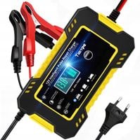 MOCNY PROSTOWNIK DO AKUMULATORA LCD 12V 6A FUNKCJA NAPRAWY ŁADOWARKA