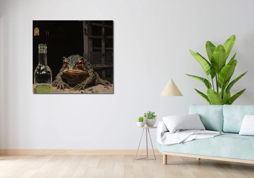 Obraz 100x90cm Oczekiwanie w Półmroku na Arena.pl