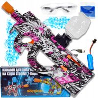 PISTOLET NA KULKI ŻELOWE WODNE AUTOMATYCZNY KARABIN DUŻY ZESTAW +AKUMULATOR