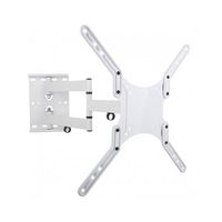 Uchwyt Ścienny TV LED/LCD 23-55 cali 45kg Obrotowy Biały