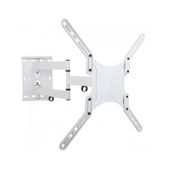 Uchwyt Ścienny TV LED/LCD 23-55 cali 45kg Obrotowy Biały
