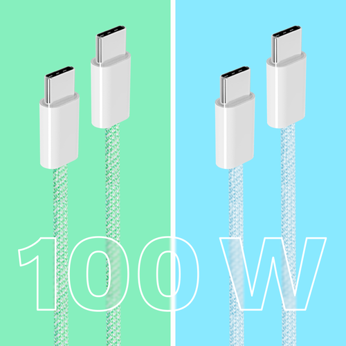 Kabel USB typu C  Kruger&Matz Basic zielony 100 W 1 m na Arena.pl
