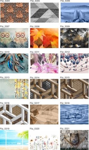 Fototapeta GEOMETRYCZNE KOŁO 3D 200x130 na Arena.pl