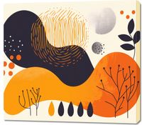 Obraz 100x90cm Jesienne Motywacje