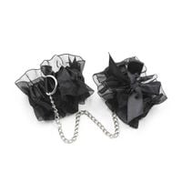 koronowy zestaw bondage lace me up crushious czarny
