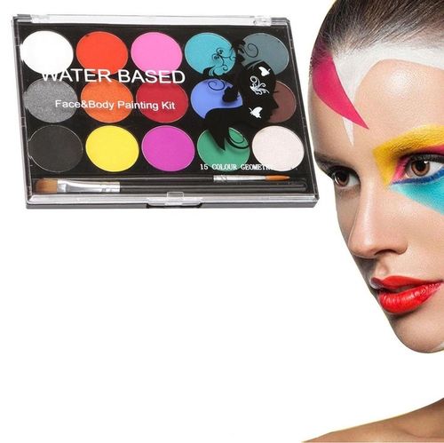 ZESTAW FARB DO MALOWANIA TWARZY CIAŁA BUZI DLA DZIECI na Arena.pl