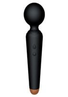 silikonowy stymulator łechtaczki b series magic czarny usb 10 funkcji