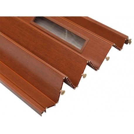 drzwi harmonijkowe 005s mahoń mat - 90 cm na Arena.pl