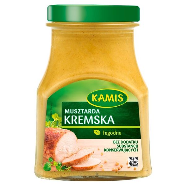 Kamis Musztarda kremska 185 g zdjęcie 1