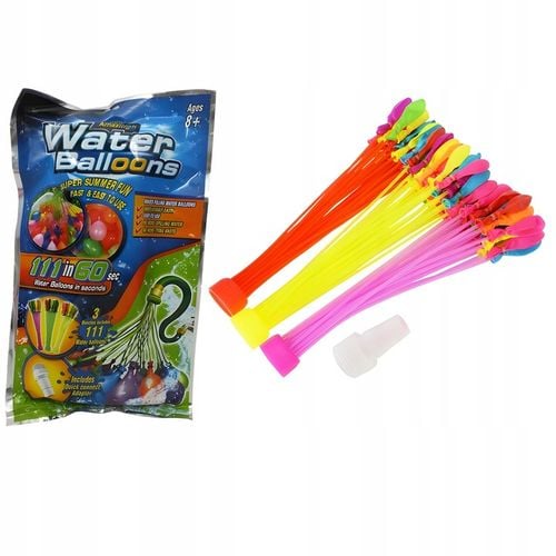 BOMBY WODNE BALONY BALONIKI NA WODĘ AUTOMATYCZNE ZESTAW 111 ŚMINGUS na Arena.pl