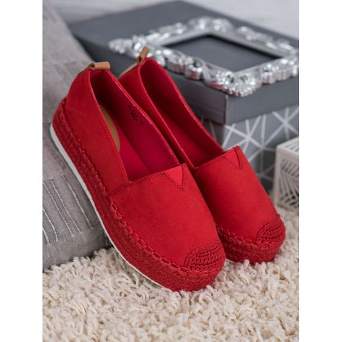 Czerwone Espadryle Na Platformie r.39 na Arena.pl