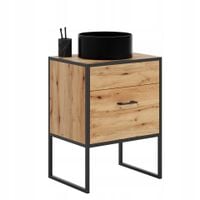 Szafka łazienkowa pod umywalkę 60 cm AURA loft