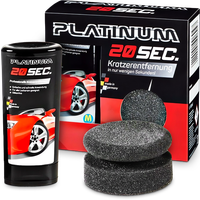 Zestaw do usuwania rys zarysowań pasta gąbka PLATINUM 20 SEC