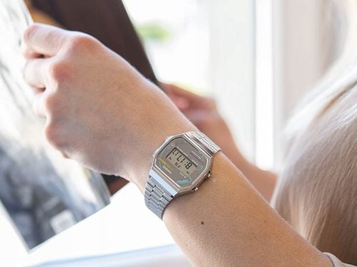 ZEGAREK CASIO A168WEPC-7AER VINTAGE COLLECTION x PAC-MAN RETRO SREBRNY na Arena.pl