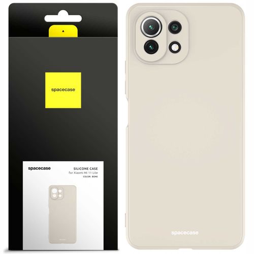 Spacecase Silicone Case Xiaomi Mi 11 Lite bone na Arena.pl