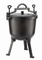 KOCIOŁEK garnek ŻELIWNY 15L prażonki